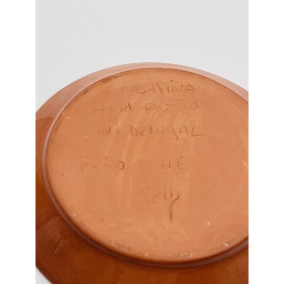 Casafina Pitcher Jug Hydrangea Blue Hand Painted Portugal W Under Plate Large - Picture 10 of 12